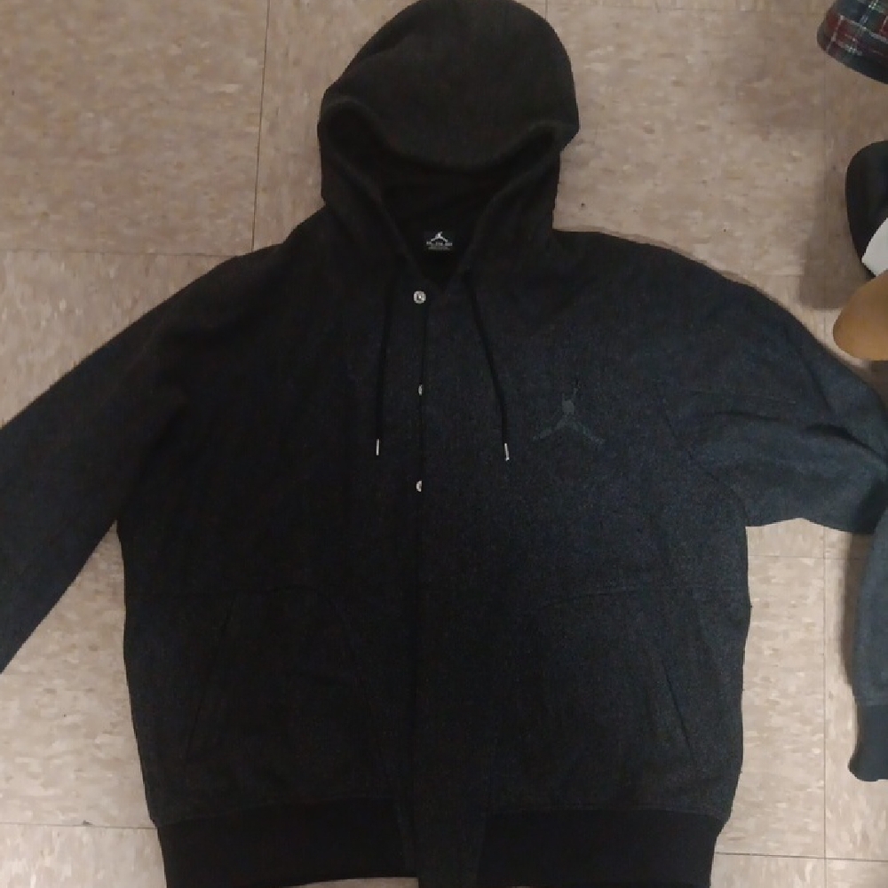 Jordan Charcoal Gray Bomber Jacket
